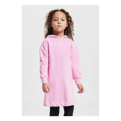 Girls' Oversized Terry Hoody Dress Girls' Pink