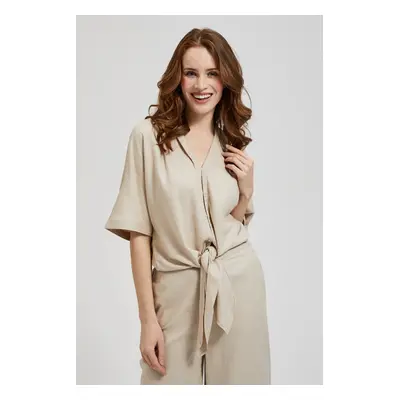 Women's shirt MOODO - light beige