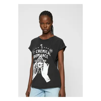 My Chemical Romance Skeleton Tee Women's T-Shirt Black