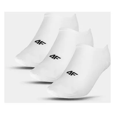 Women's Casual Short Socks (3 Pack) 4F - White