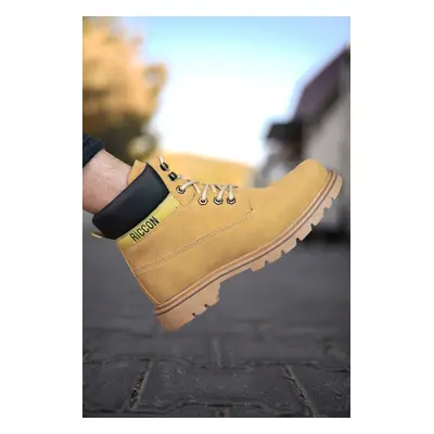 Riccon Nubuck Camel Unisex Boots