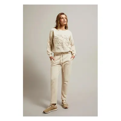 Women's Moodo Jogging Pants - Beige