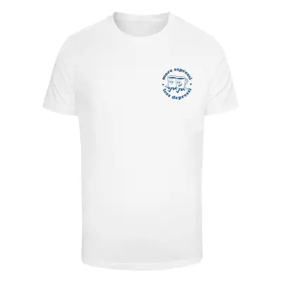 Men's T-shirt More Espressi white