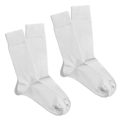 Banana Socks Unisex's 2Pack Socks Essentials Ivory Serenity