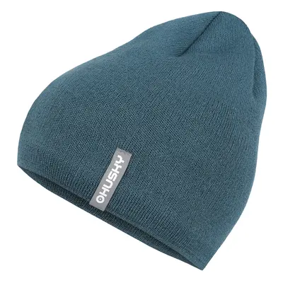 Men's merino hat HUSKY Merhat dark turquoise