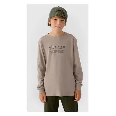 Boys' T-shirt with 4F print