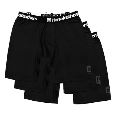 3PACK Men's Boxer Shorts Horsefeathers Dynasty long (AM195A)