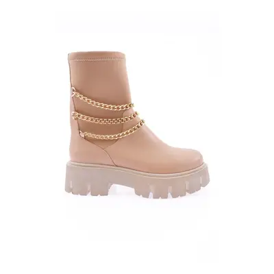 DGN Es806 Women's Thick Chain Accessory Boots.