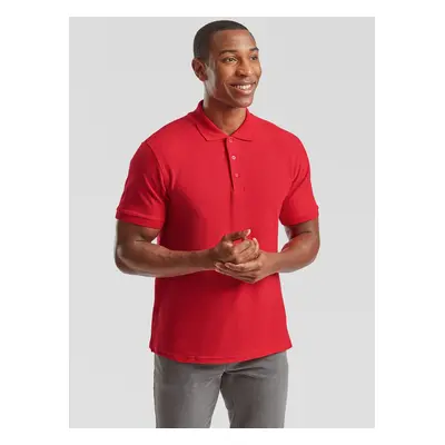 Iconic Polo Friut of the Loom Men's Red T-shirt