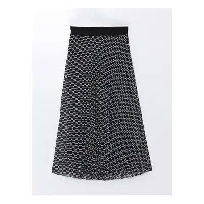 LC Waikiki Lcw Elastic Waist Patterned Women's Skirt