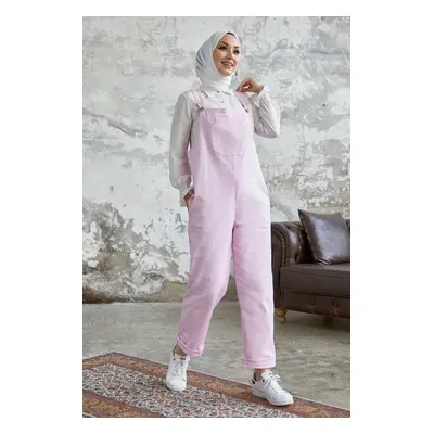 InStyle Lindy Strappy Overalls as Pink