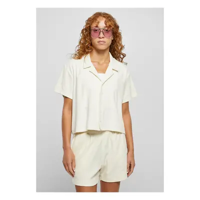 Women's Towel Resort Shirt - Light White