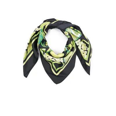 Orsay Black & Yellow Women's Patterned Scarf - Women