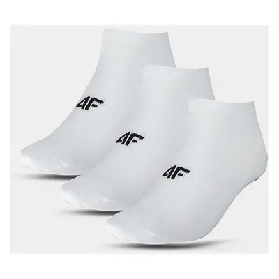 Women's Casual Ankle Socks (5pack) 4F - White