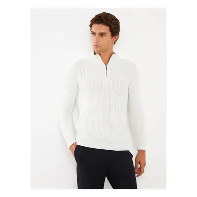 LC Waikiki High Collar Long Sleeve Men's Knitwear Sweater