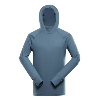 Men's quick-drying sweatshirt ALPINE PRO IZAR blue mirage