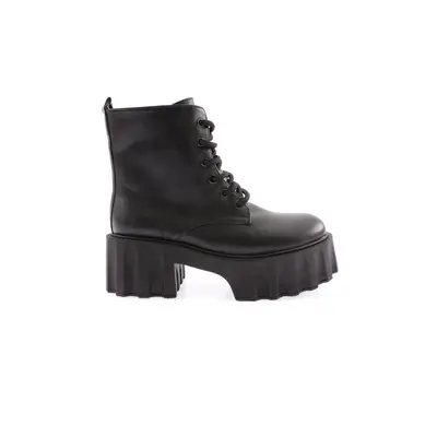 DGN Es801 Women's Thick Sole Lace-Up Boots.