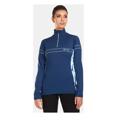 Women's functional long-sleeved T-shirt Kilpi LEEMA-W Dark blue