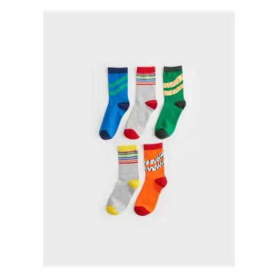 LC Waikiki Patterned Boy Socks Set of