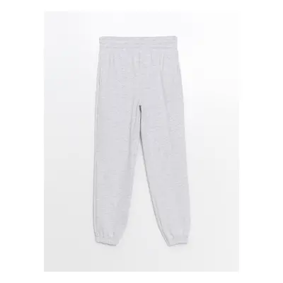 LC Waikiki Women's Elastic Waist Plain Jogger Sweatpants