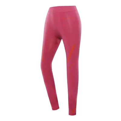 Women's functional underwear - ALPINE PRO ELIBA fuchsia red pants