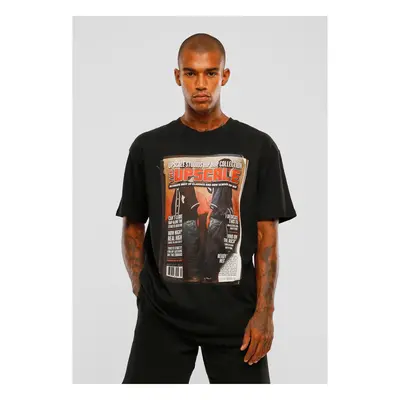 Men's T-shirt oversize Upscale Magazine black