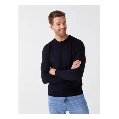 LC Waikiki Crew Neck Long Sleeve Men's Knitwear Sweater