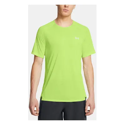 Men's T-shirt Under Armour UA TRAIL RUN SHORTSLEEVE-GRN - Men's