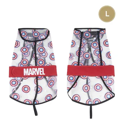 RAINCOAT FOR DOGS AVENGERS CAPITAN AMERICA