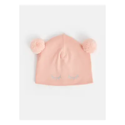 LC Waikiki Baby Girl Beret with Pompom Detail