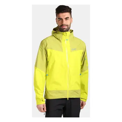 Men's Waterproof Hardshell Jacket Kilpi MAMBA-M Light Green