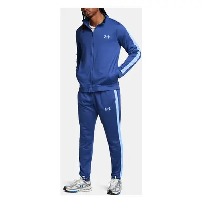 Men's Under Armour UA Rival Knit Track Suit-BLU - Men's