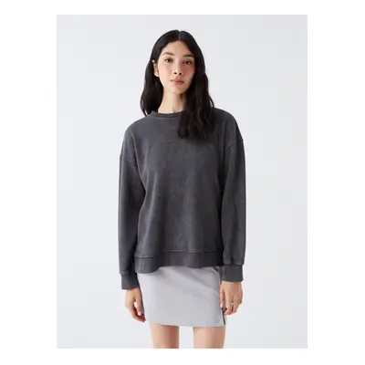 LC Waikiki Crew Neck Plain Long Sleeve Women's Sweatshirt