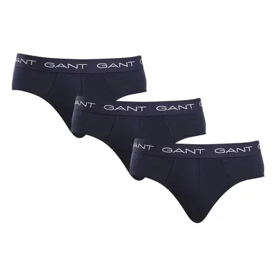 3PACK men's briefs Gant blue