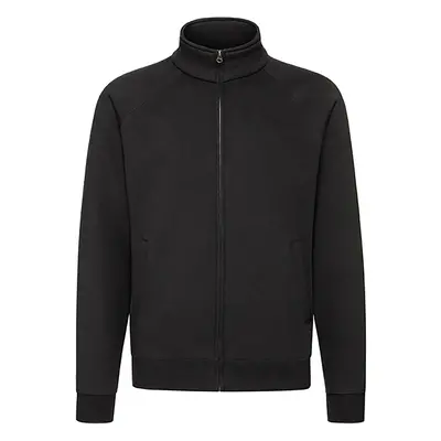 Black Men's Sweat Jacket Fruit of the Loom