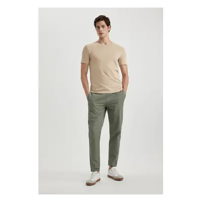 DEFACTO Jogger Skinny Leg Gabardine Trousers