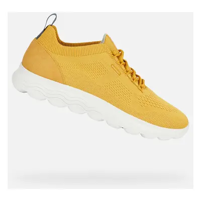 Yellow men's sneakers Geox Spherica - Men's