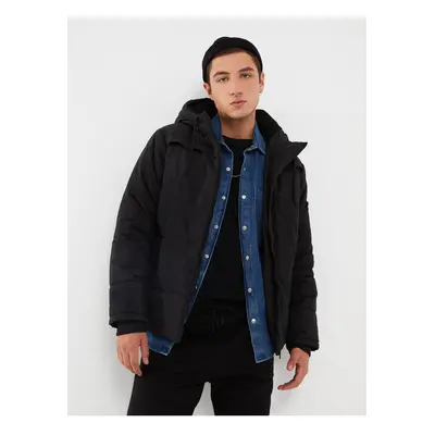 LC Waikiki Standard Mold Hooded Men's Coat