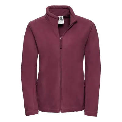 Burgundy women's fleece Outdoor Fleece Russell