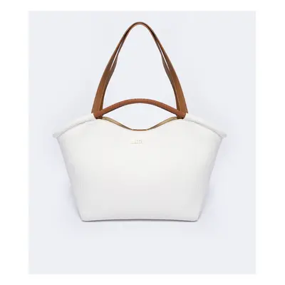 Big Star White Eco Leather Handbag