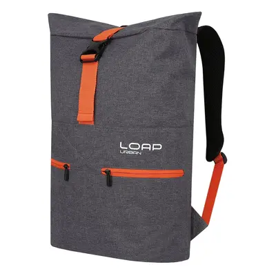 City Backpack LOAP SPOTT Grey/Orange