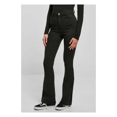 Women's Super Stretch Bootcut Denim Pants - Black