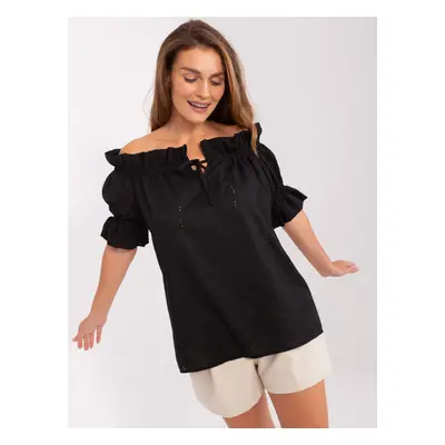 Blouse-LK-BZ-509355.68P-black