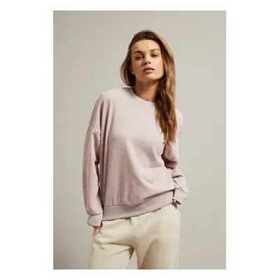 Women's Moodo sweatshirt with open back - pink