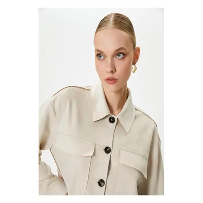 Koton Women's Beige Jacket