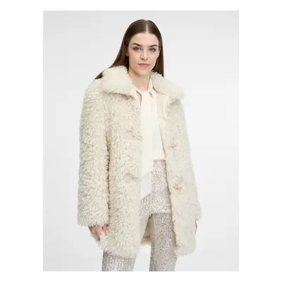 Cream women's coat ORSAY - Women's