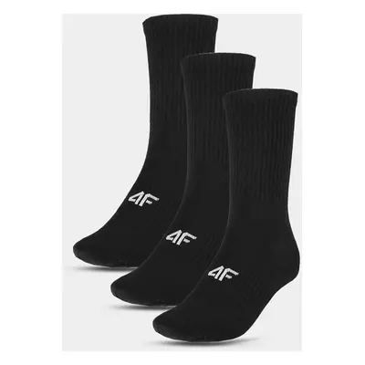 Women's Casual Socks Above the Ankle (3pack) 4F - Black