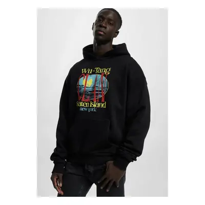 Wu Tang Staten Island Heavy Oversize Hoodie Black