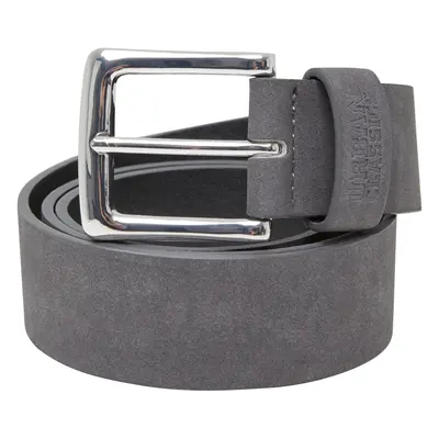 Suede Leather Imitation Belt gray