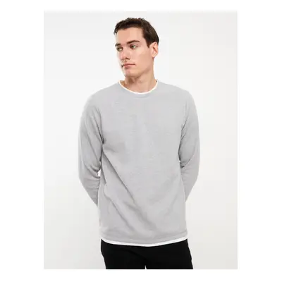 LC Waikiki Crew Neck Long Sleeve Men's Sweatshirt